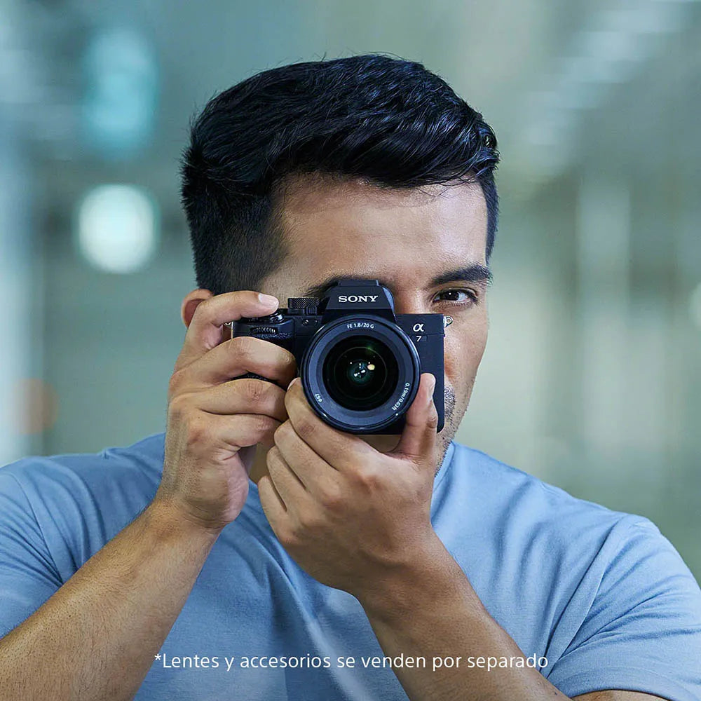 Cámara profesional híbrida Alpha a7 IV Full Frame Mirrorless | ISO 204800 | BionzXR | ILCE-7M4