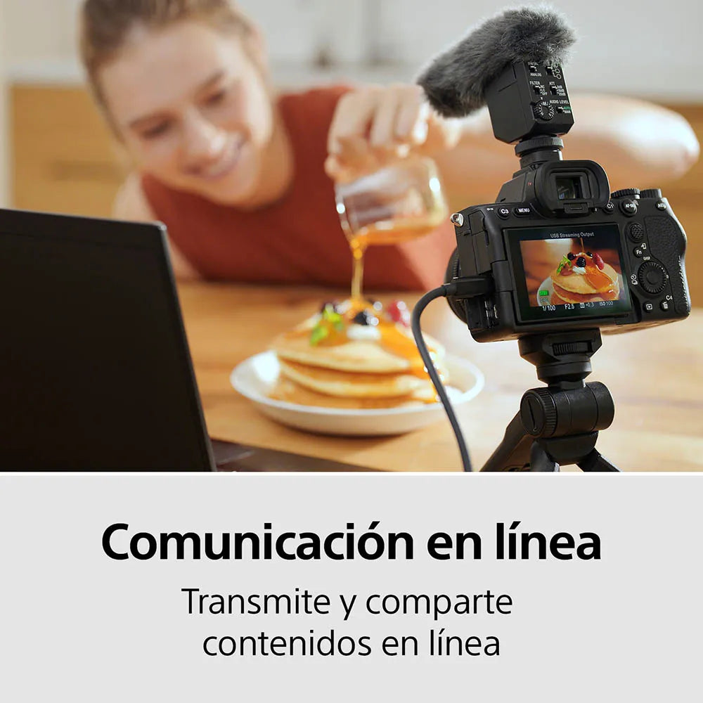 Cámara profesional híbrida Alpha a7 IV Full Frame Mirrorless | ISO 204800 | BionzXR | ILCE-7M4