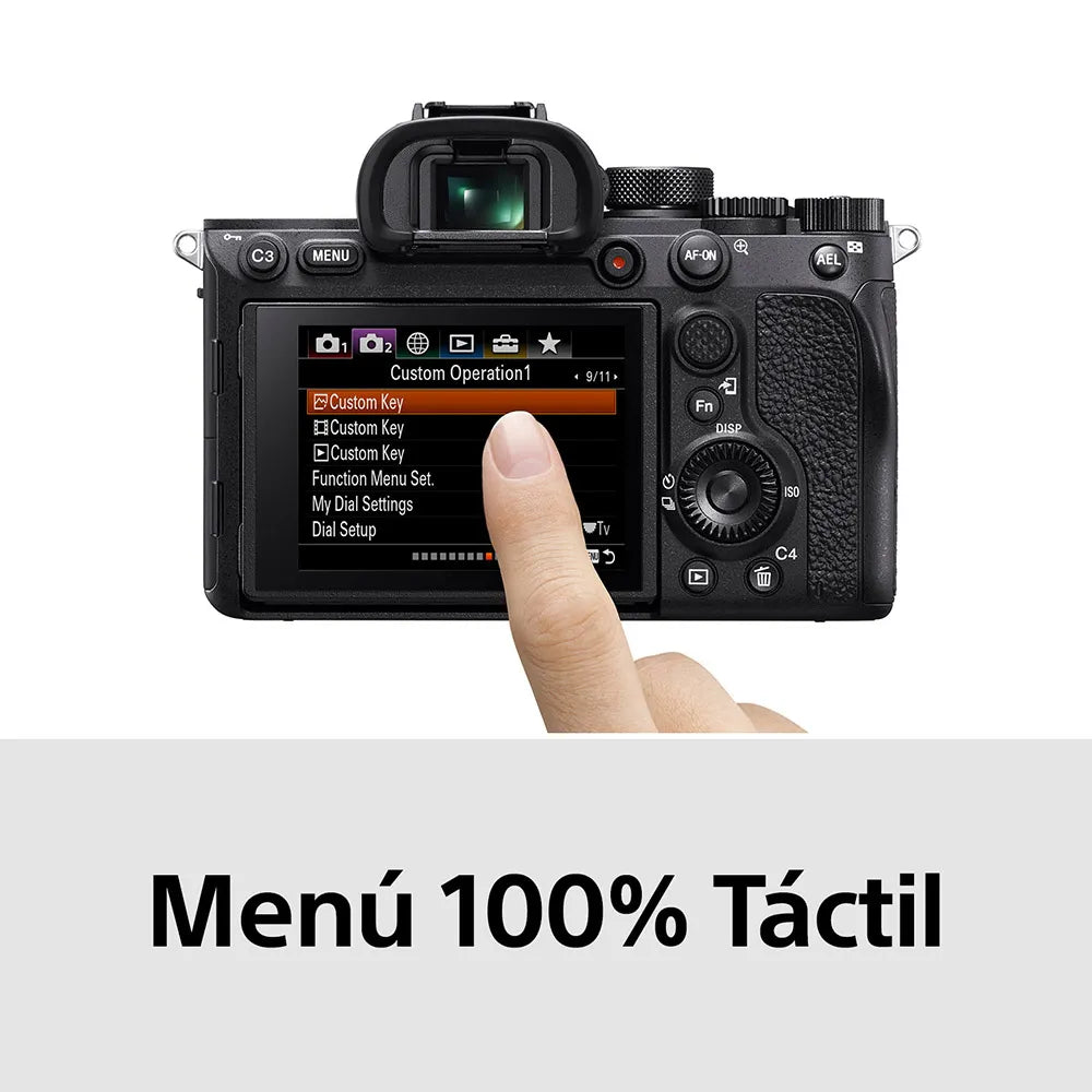 Cámara profesional Alpha a7R IV Full Frame Mirrorless | ISO 102400 | 4K | ILCE-7RM4A