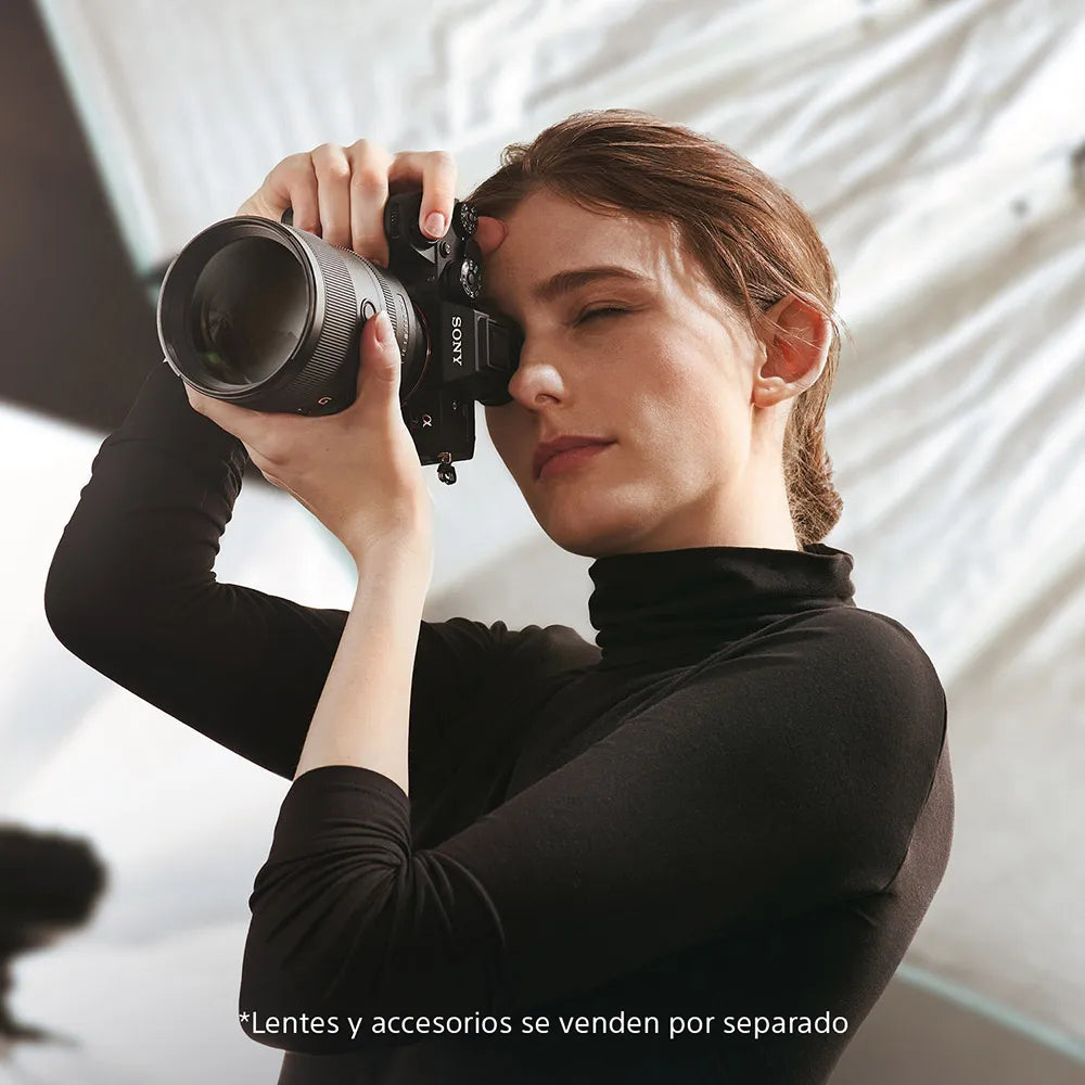 Cámara profesional Alpha a7R IV Full Frame Mirrorless | ISO 102400 | 4K | ILCE-7RM4A