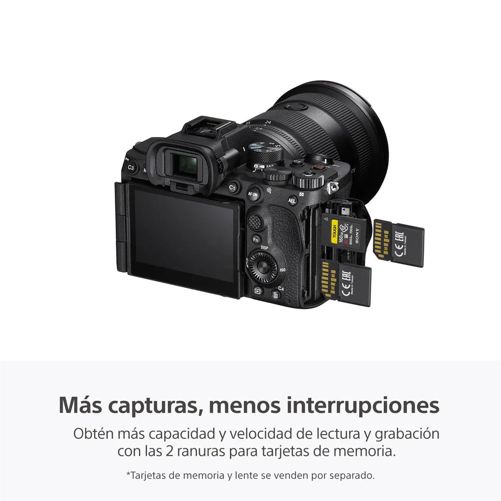 Cámara profesional híbrida Alpha a7 V Full Frame Mirrorless (Solo body) | BionzXR2 | ILCE-7M5