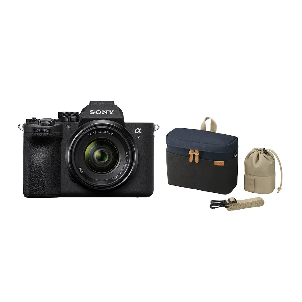 Cámara profesional híbrida Alpha a7 V Full Frame Mirrorless con lente 28-70mm de segunda generación | ILCE-7M5M