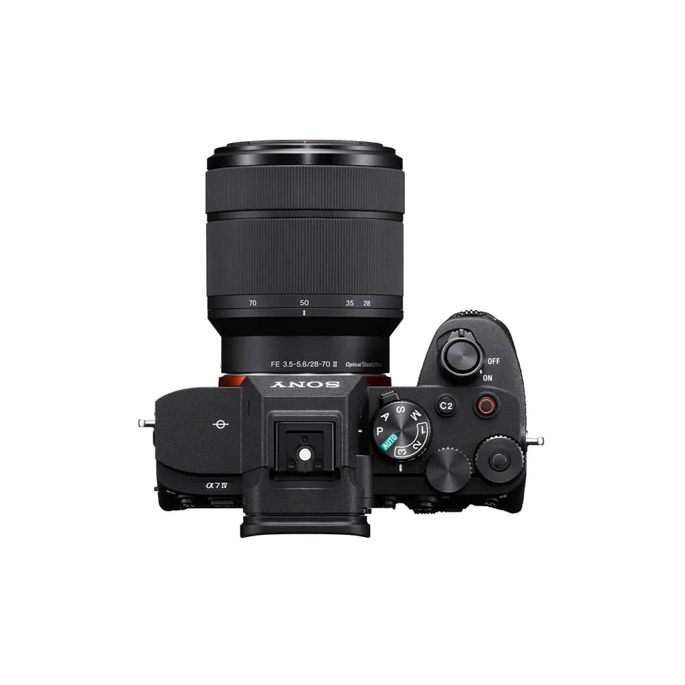 Combo: Cámara profesional Full Frame Mirrorless A7IV ILCE-7M4M + Estuche de transporte para cámaras LCS-BBK