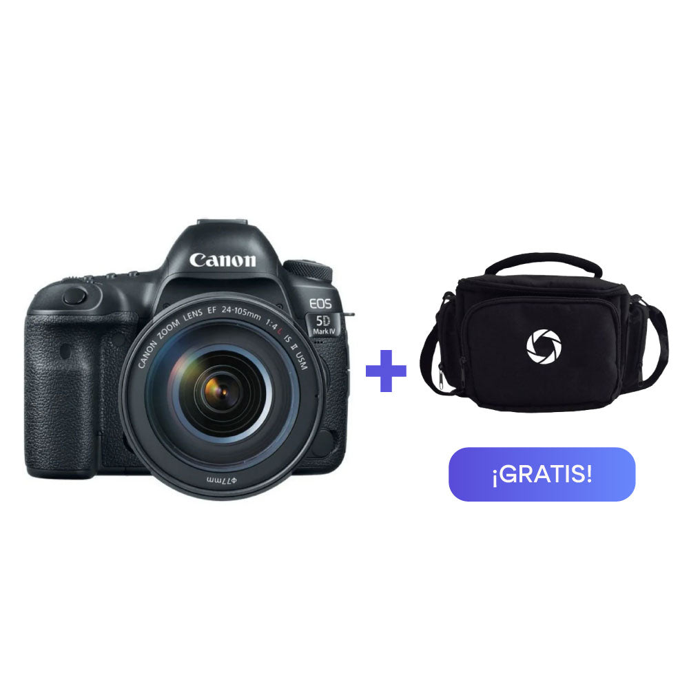 Cámara Canon EOS 5D Mark IV + Lente 24-105mm f4L IS II USM