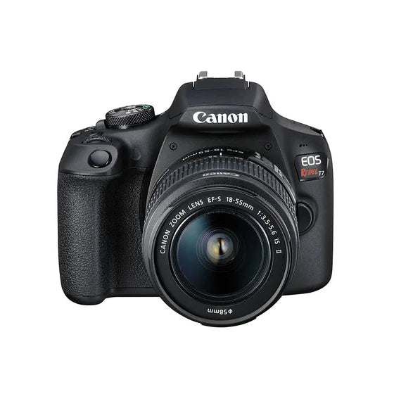 Cámara Canon EOS Rebel T7 con lente 18-55 mm IS II