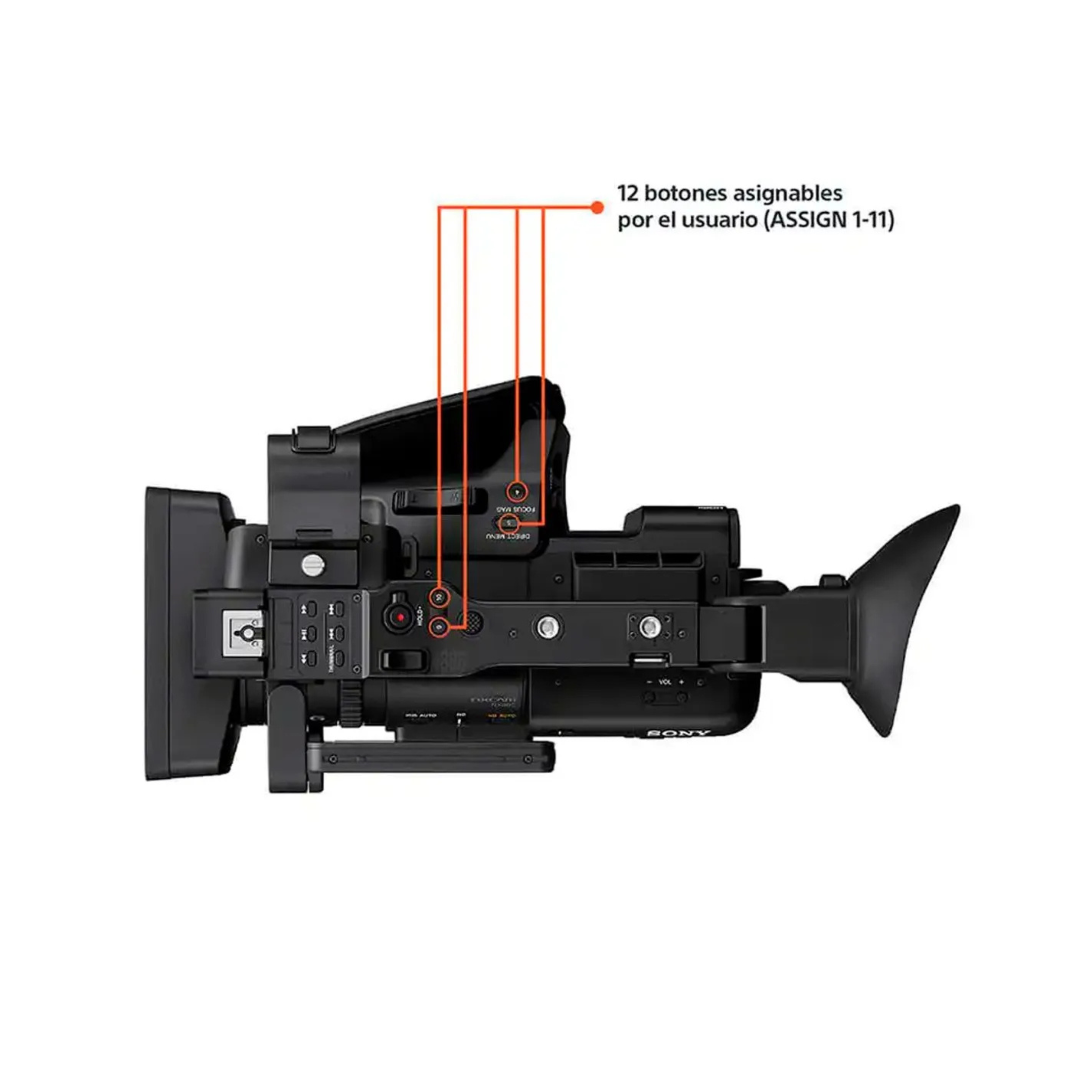 Cámara profesional Sony HXR-NX800