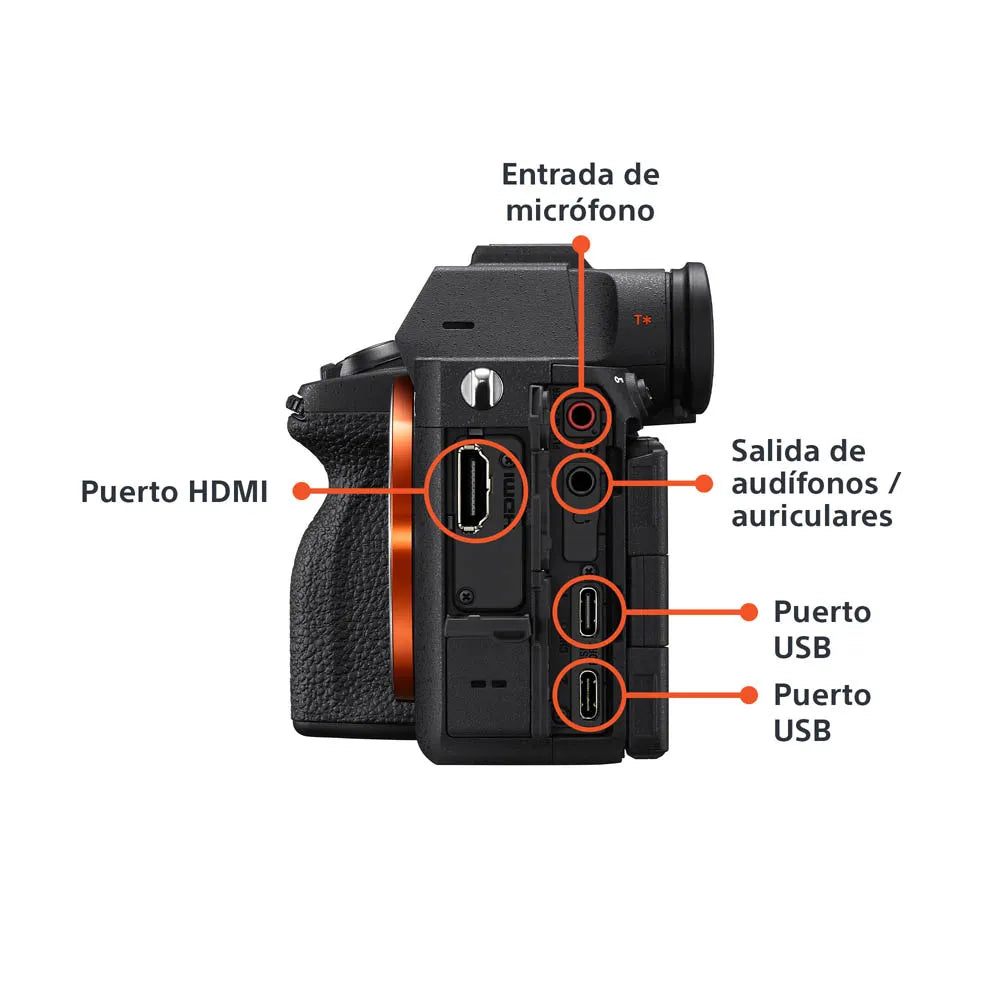 Cámara profesional híbrida Alpha a7 V Full Frame Mirrorless (Solo body) | BionzXR2 | ILCE-7M5