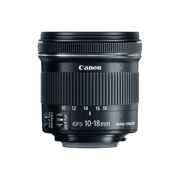 Lente Canon EF-S 10-18mm f/4.5-5.6 IS STM