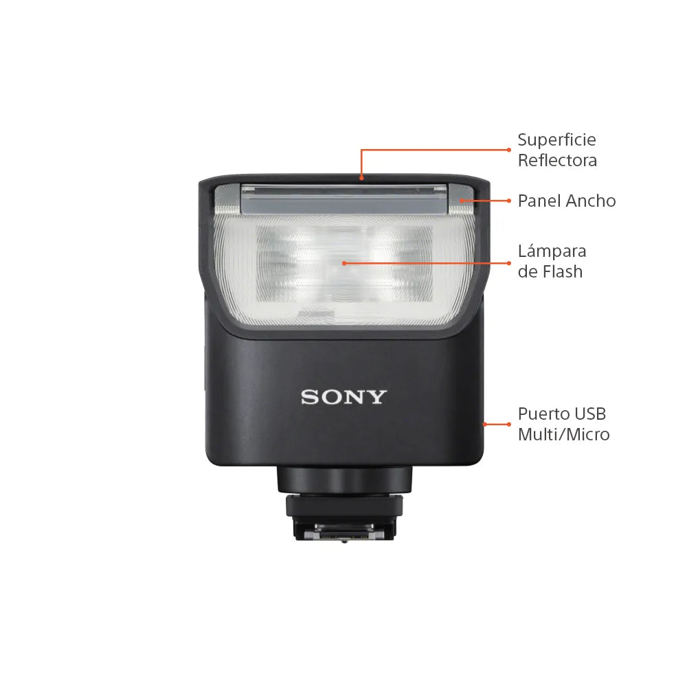 Flash externo inalámbrico controlado por radio GN28 | HVL-F28RMA